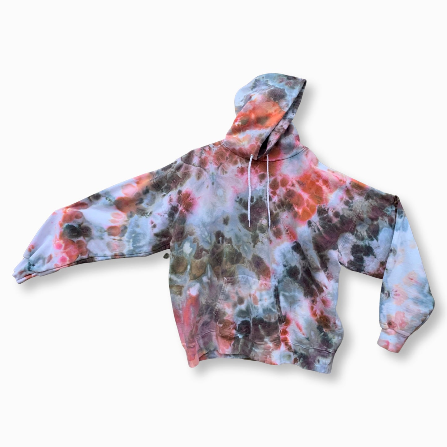Peach Wolf Hoodie XL