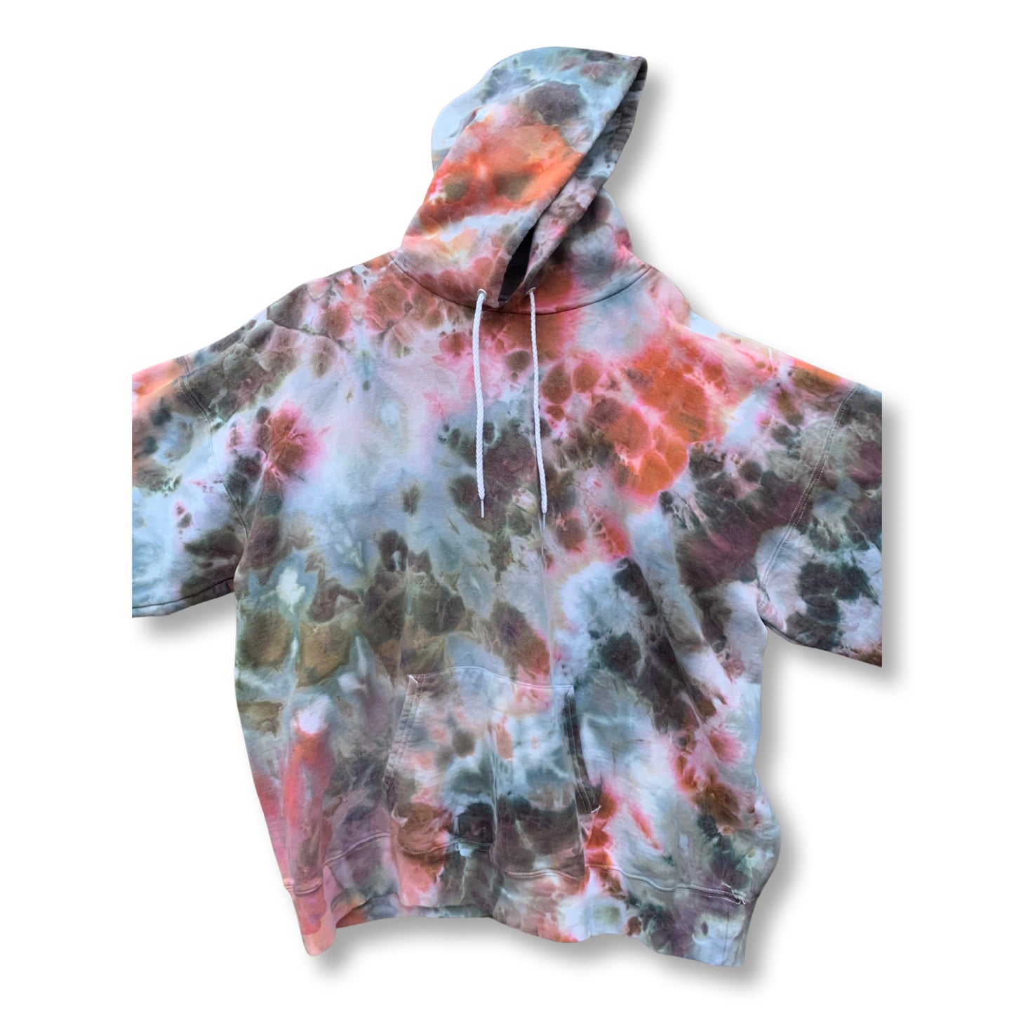 Peach Wolf Hoodie XL